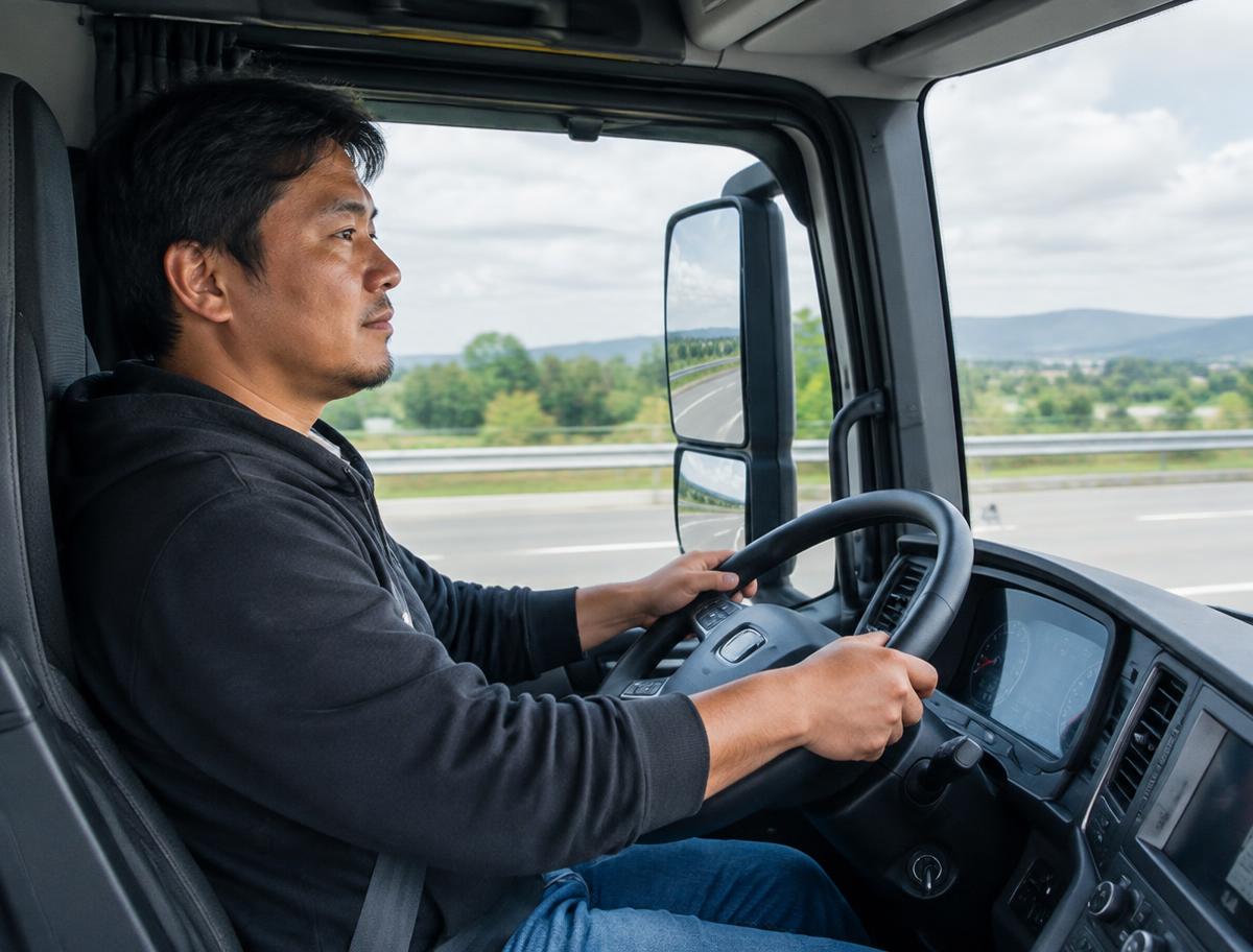 Řidiči kamionů a autobusů